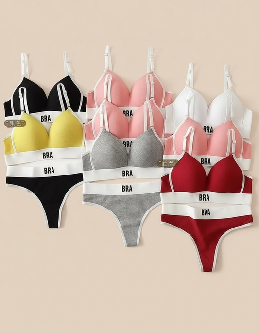 Trendy Women’s Bra & Underwear Set