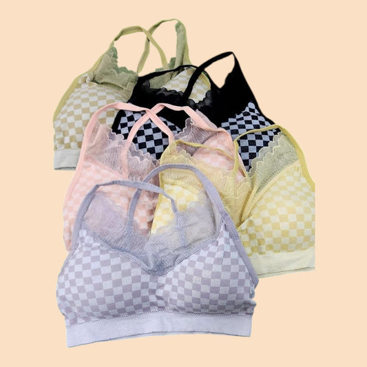 Women’s Stylish Lace Bra Daily Comfort